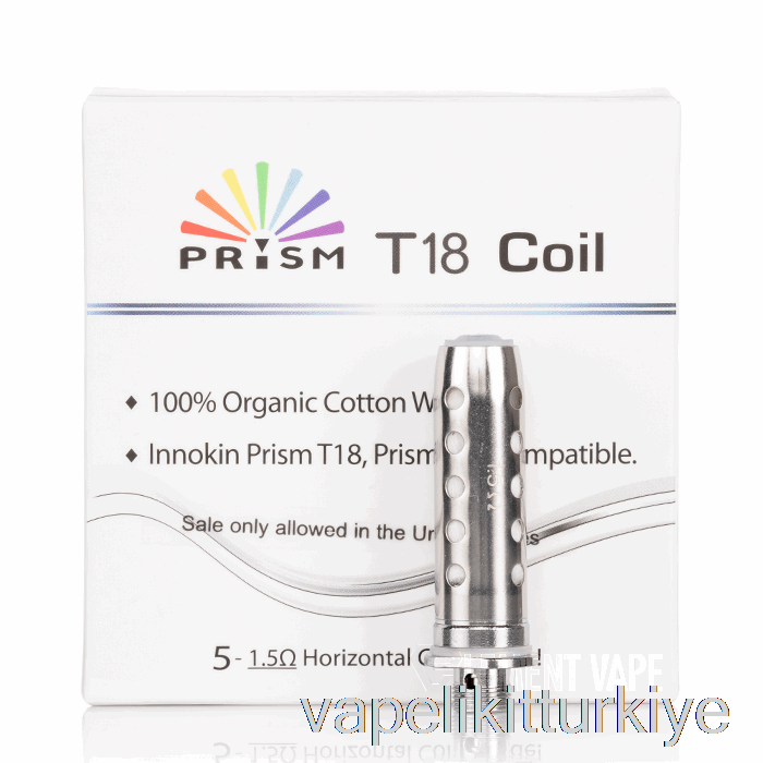 Elektronik Sigara Kalemi Vape Mate Innokin Prizma T18 / T22 Yedek Bobinler 1.5ohm Bobinler